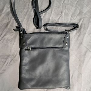 Genuine Italian Leather Crossbody Purse